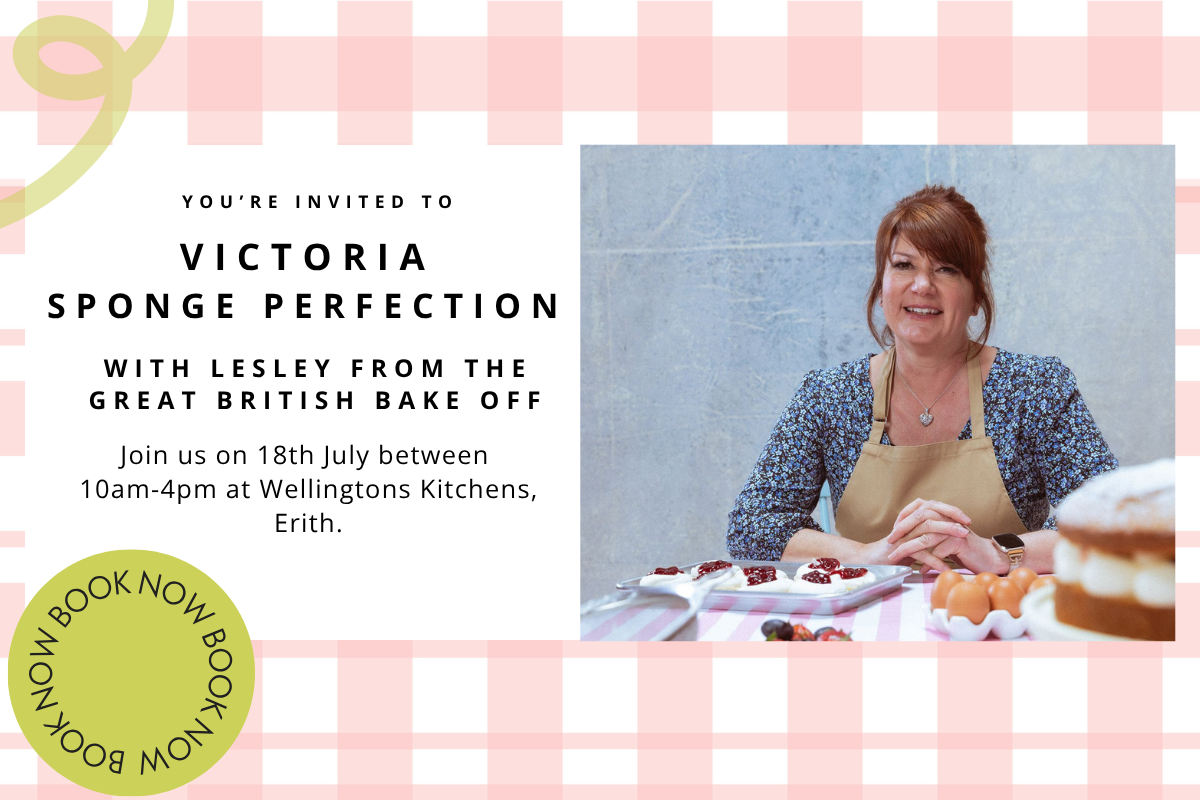Victoria Sponge Perfection: Spend the Day Baking with Great British Bake Off’s Lesley